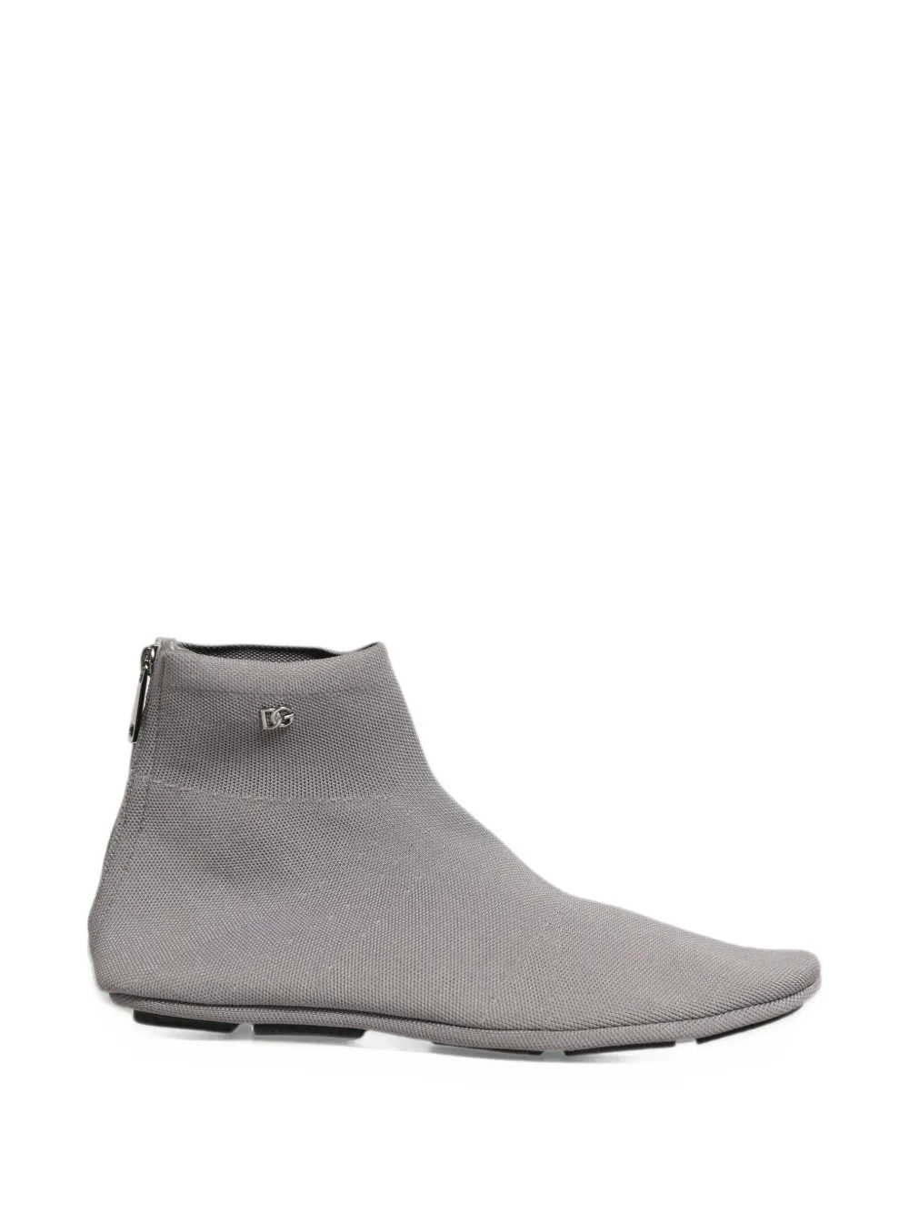 Dolce & Gabbana stretch-mesh ankle boots - Grey