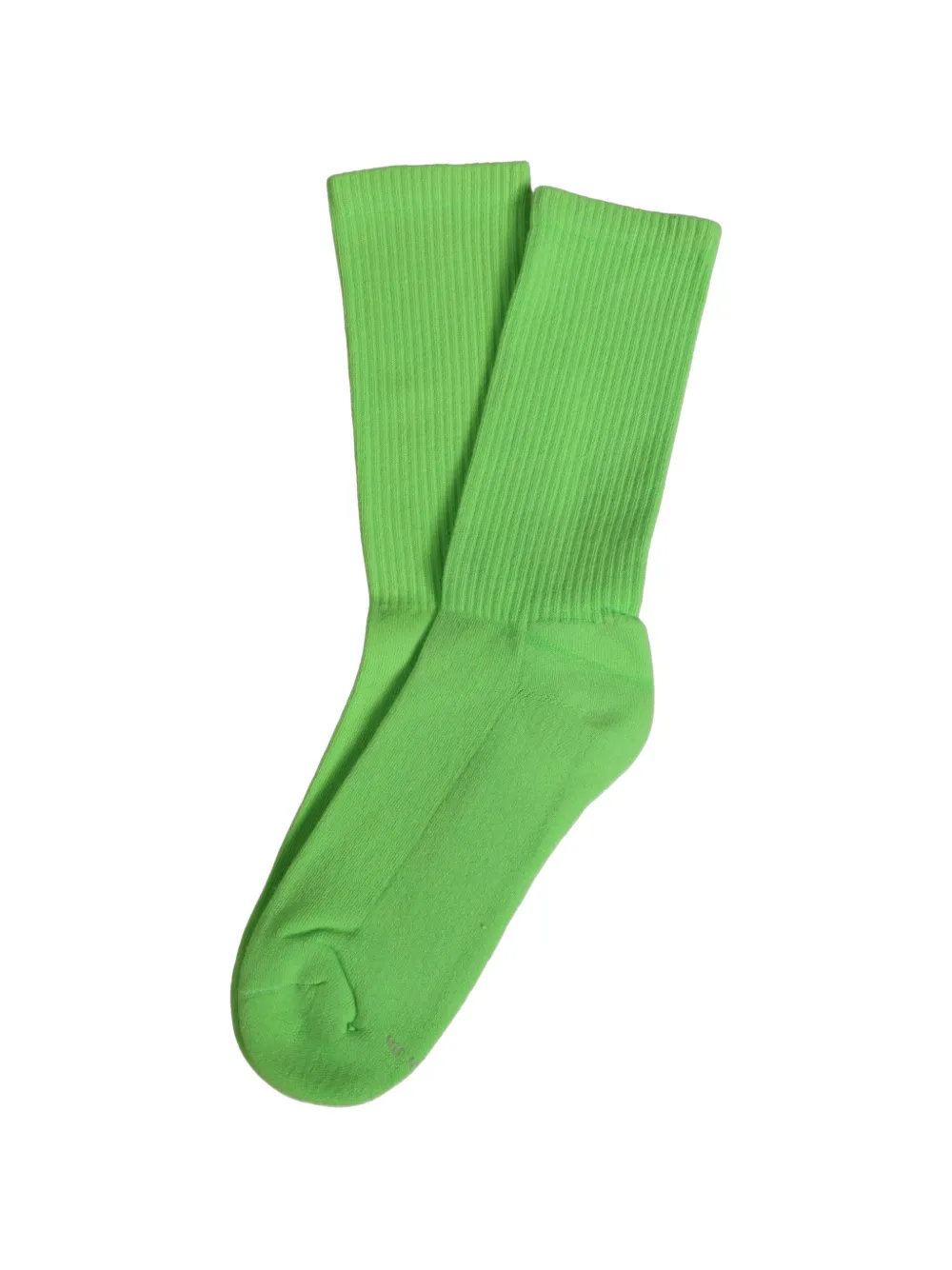 Dolce & Gabbana ribbed cotton socks Groen
