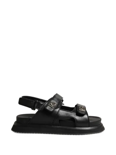 Dolce & Gabbana DG Logo touch-strap sandals