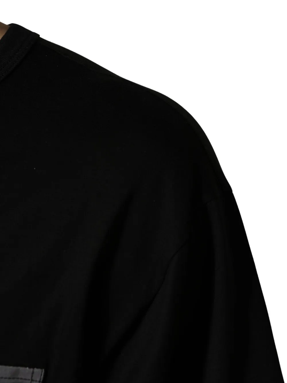 Dolce & Gabbana camouflage-pocket oversized T-shirt Zwart