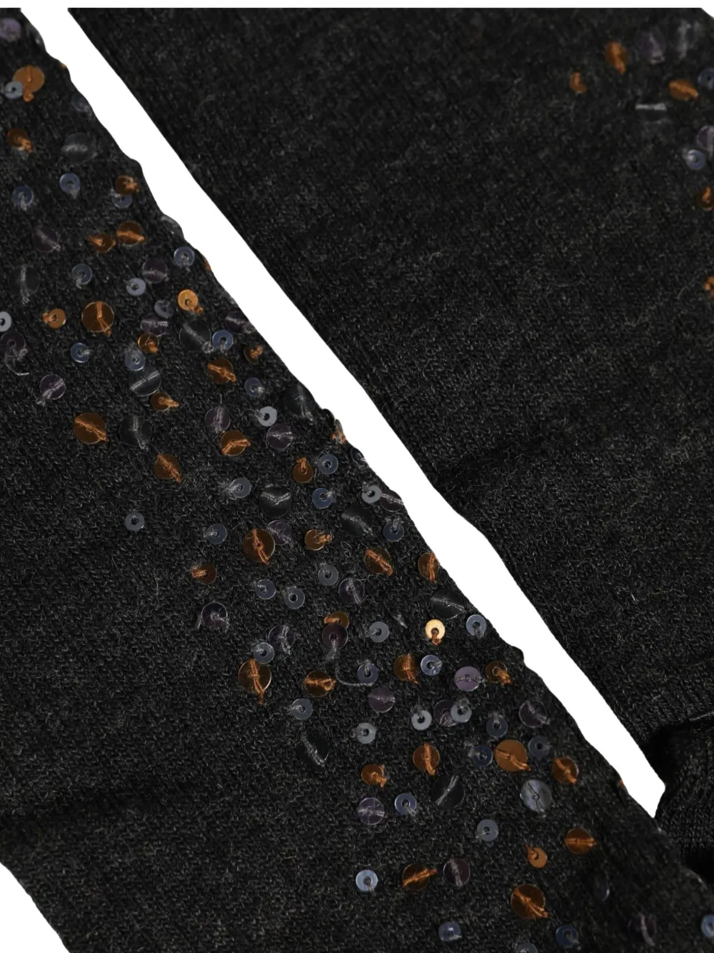 Dolce & Gabbana sequin-embellished wool socks Grijs