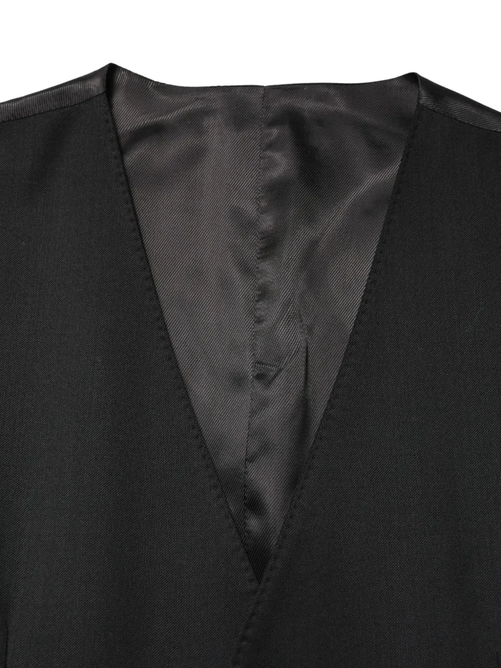 Dolce & Gabbana single-breasted waistcoat Zwart