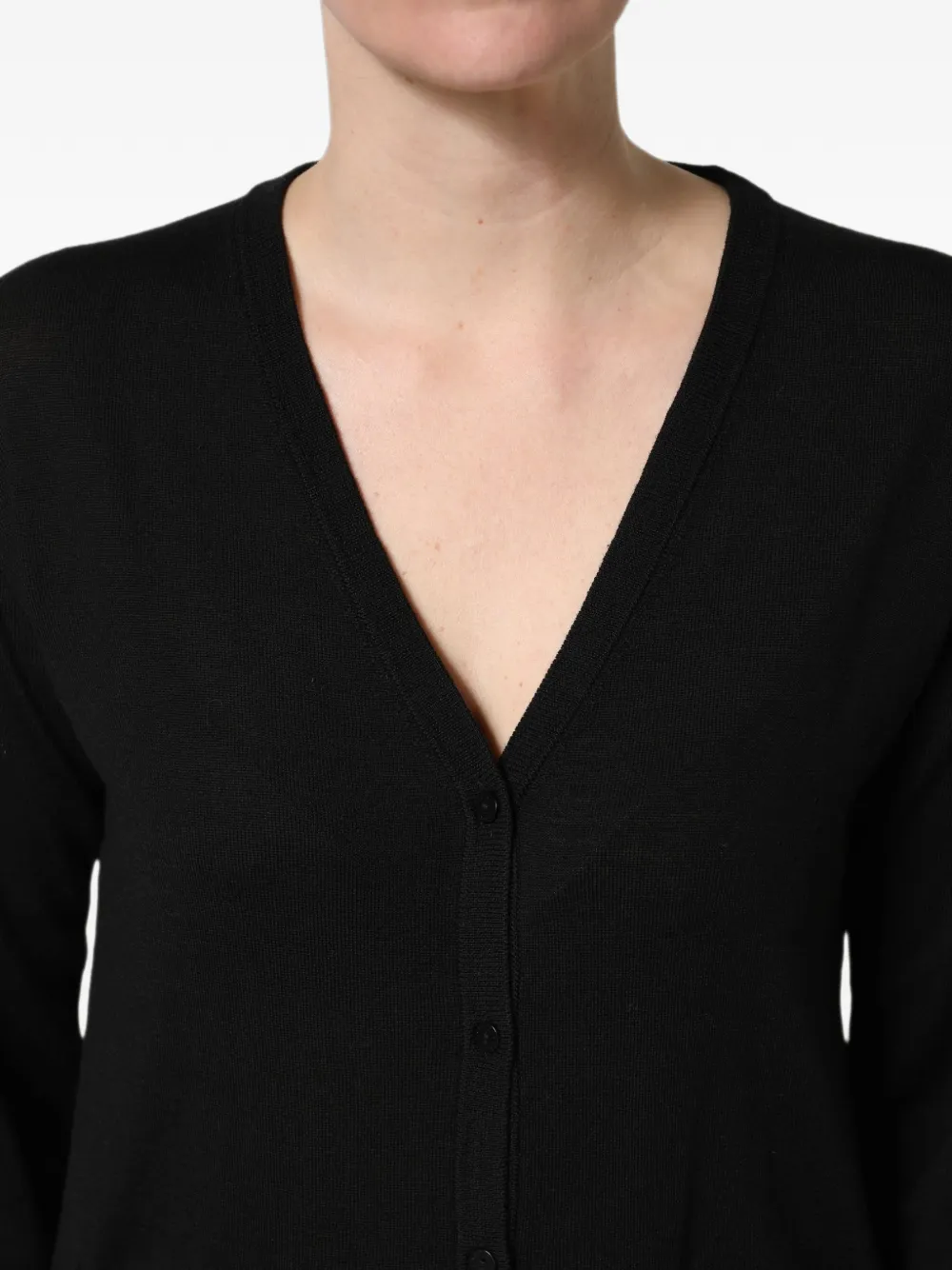 Dolce & Gabbana button-up wool cardigan - Black