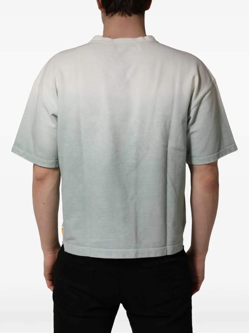 Dolce & Gabbana T-shirt met tie-dye print Wit