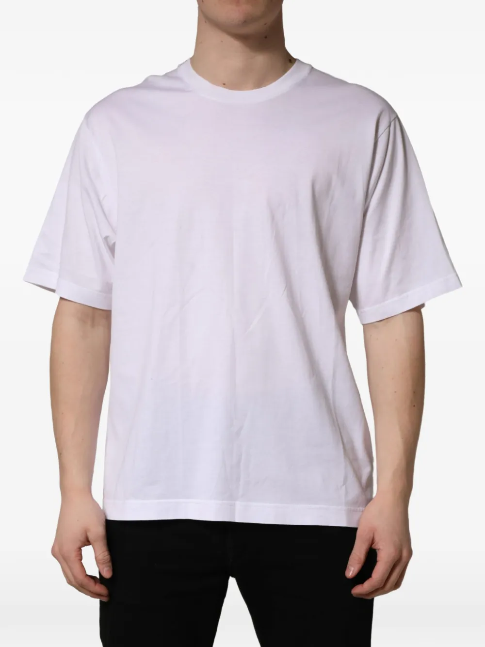 Dolce & Gabbana oversized crew-neck T-shirt Wit