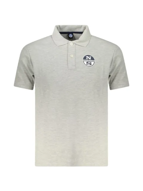 North Sails logo-patch polo shirt