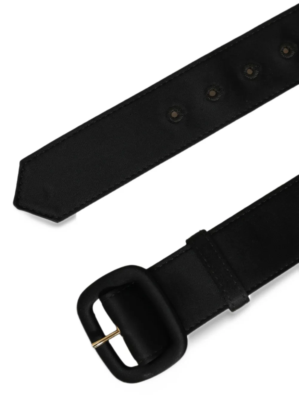 Dolce & Gabbana wide buckled belt Zwart