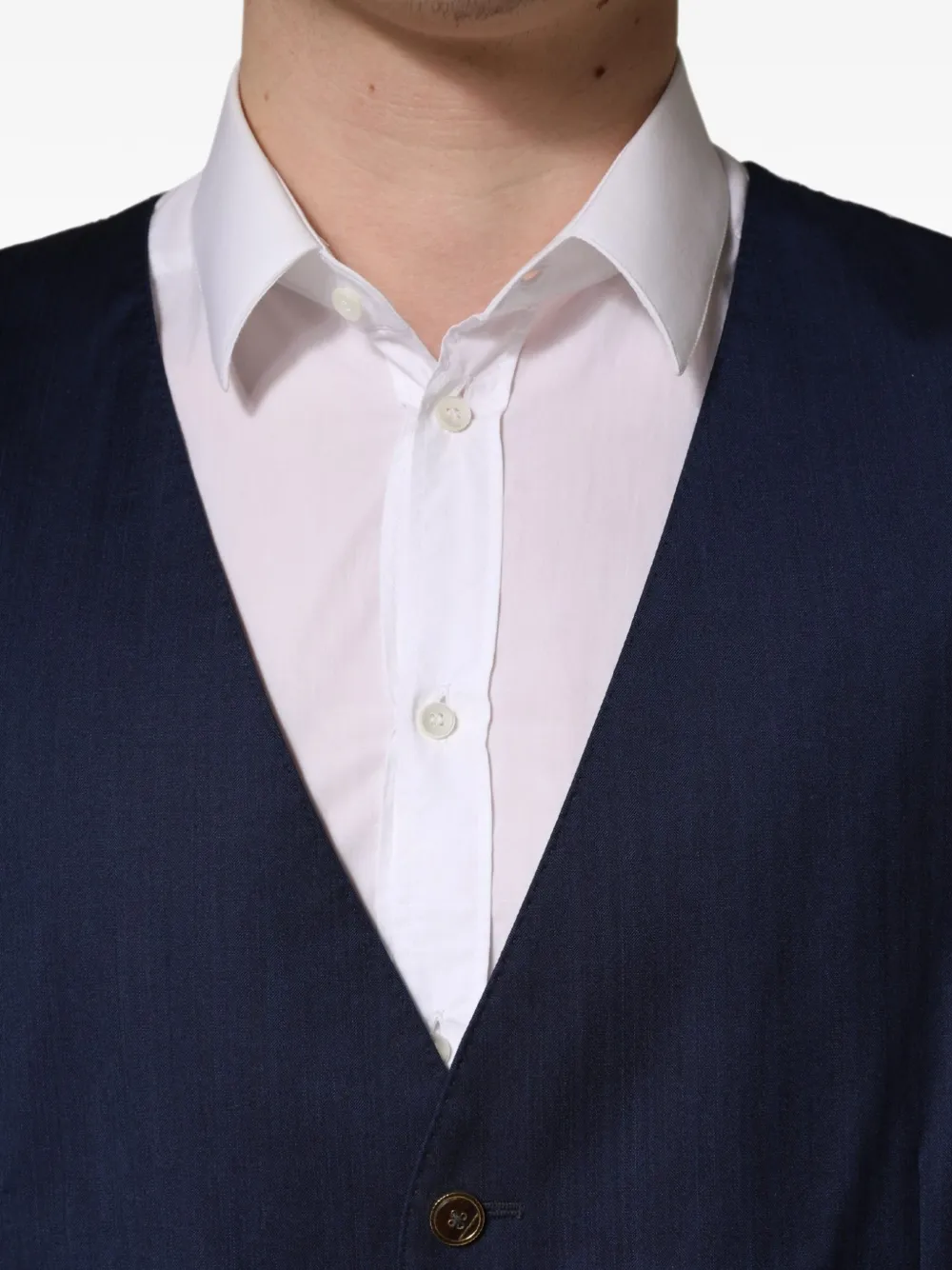 Dolce & Gabbana Sartoria waistcoat Blauw