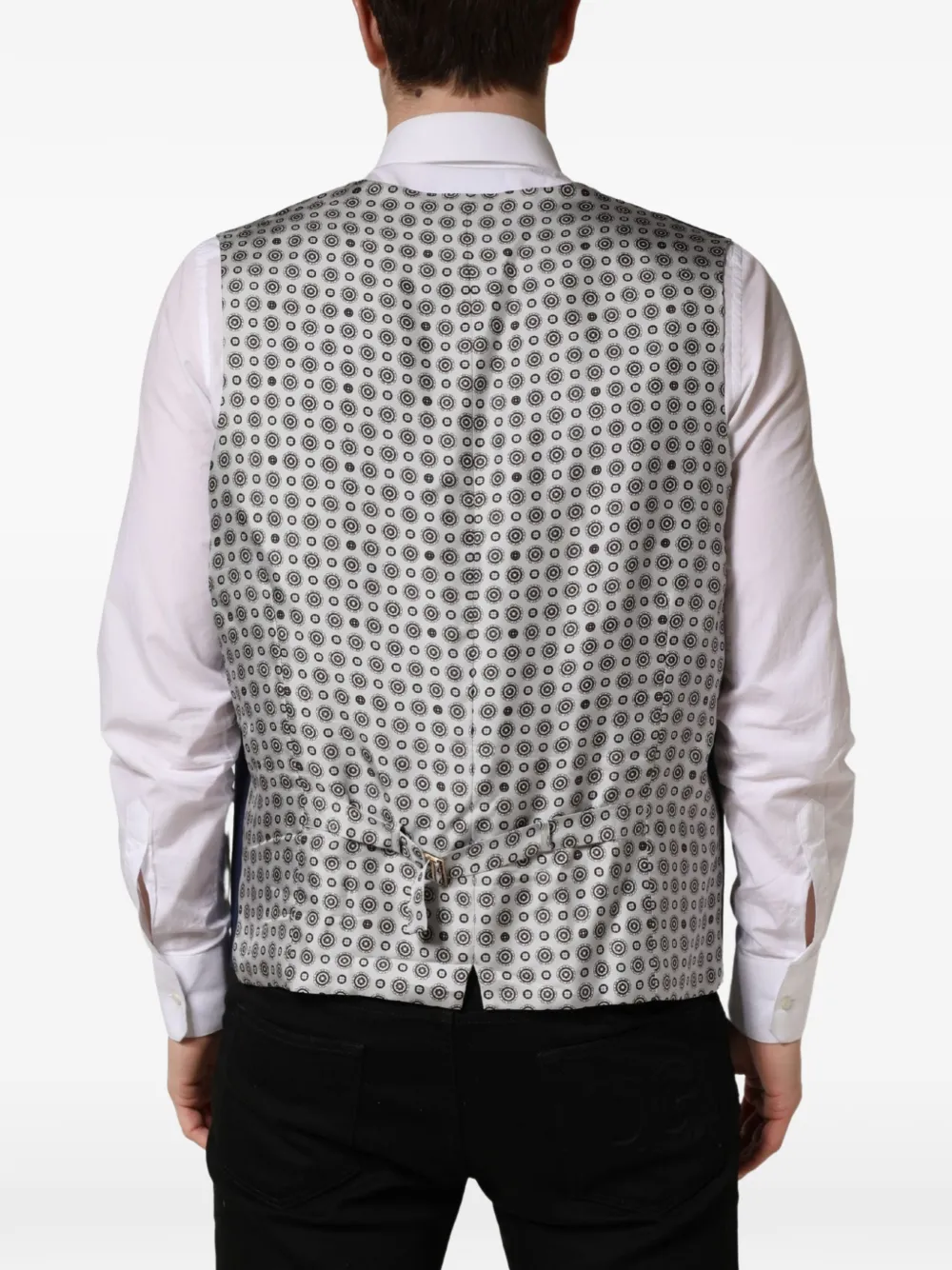 Dolce & Gabbana Sartoria waistcoat Blauw