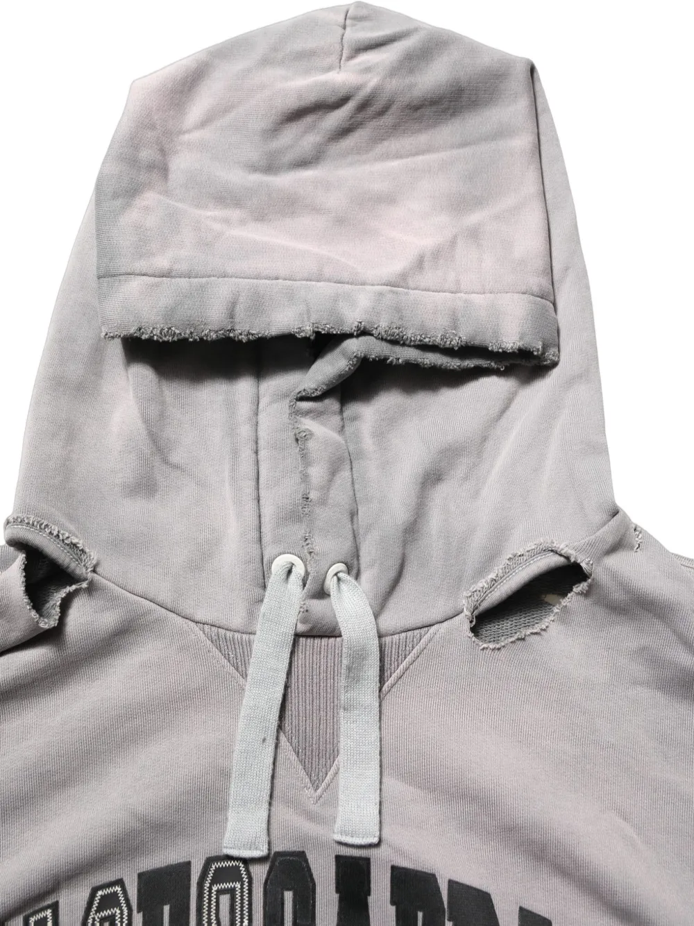 Dolce & Gabbana gray graphic hooded sweatshirt Grijs