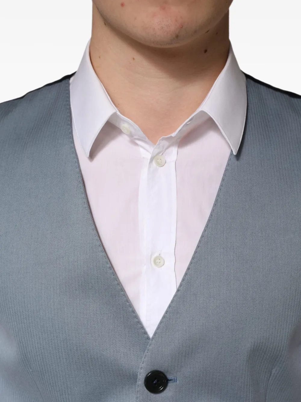 Dolce & Gabbana single-breasted waistcoat Grijs