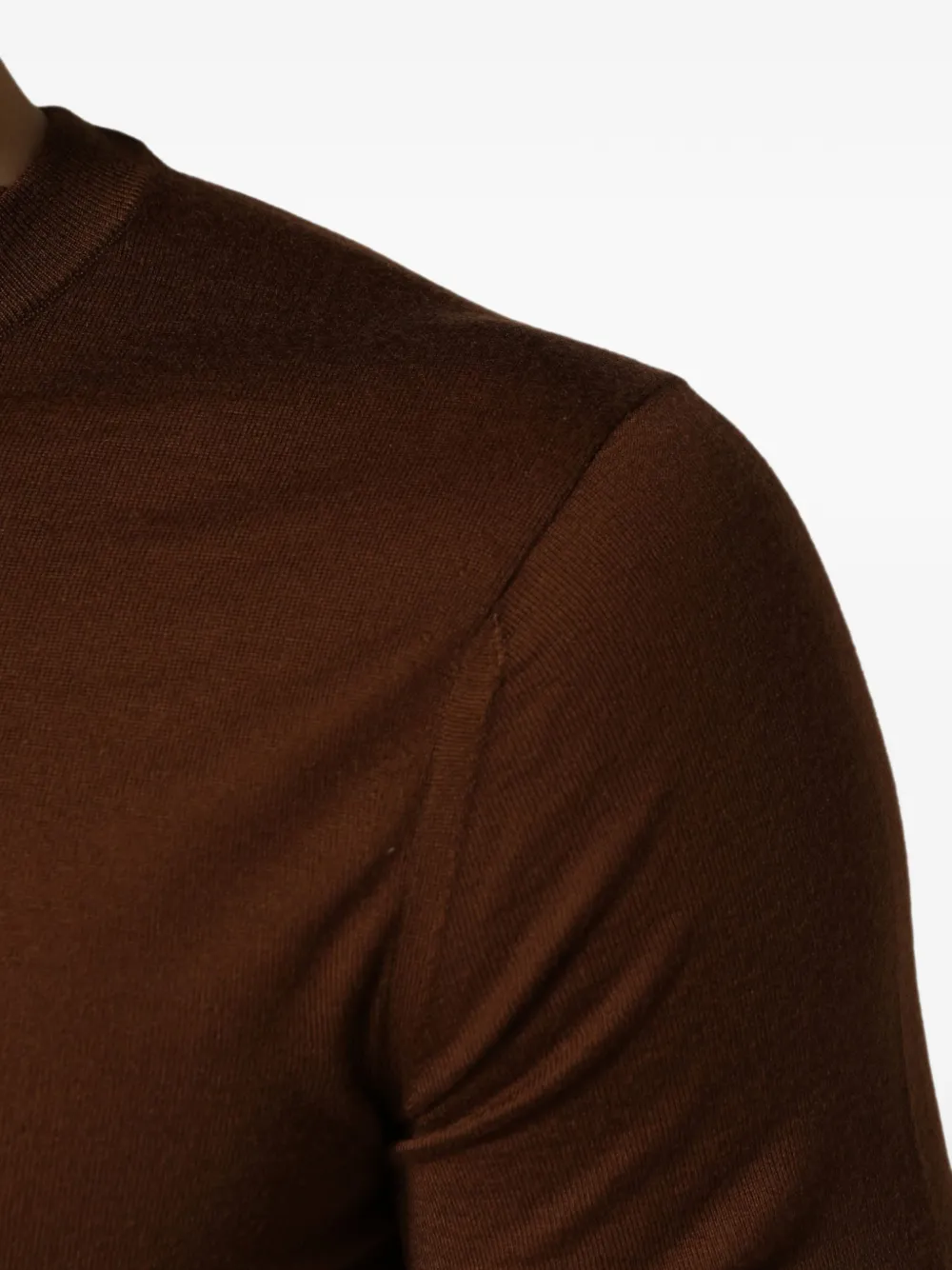 Dolce & Gabbana Kasjmier trui met ronde hals Bruin