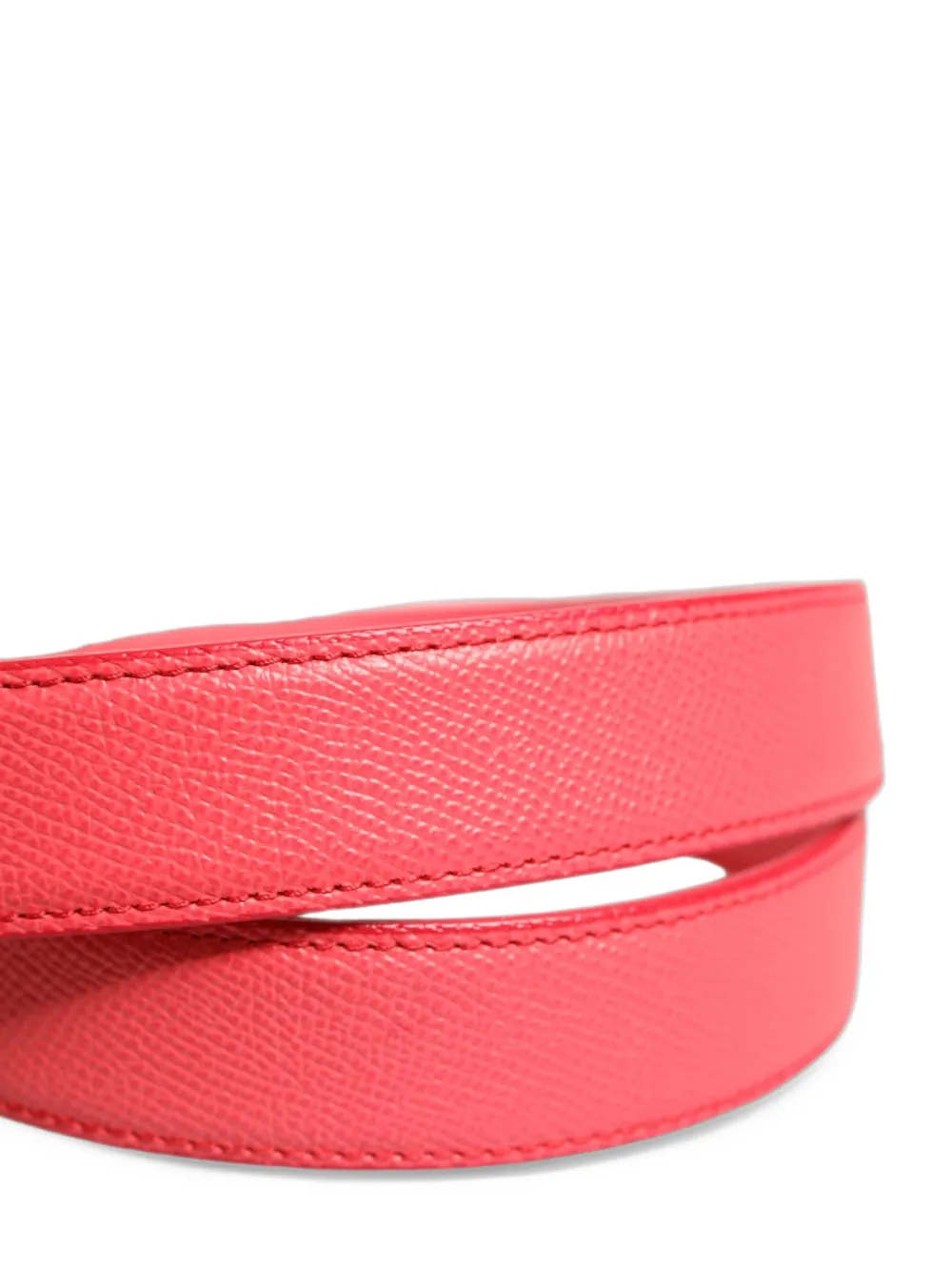 Dolce & Gabbana textured leather belt Roze