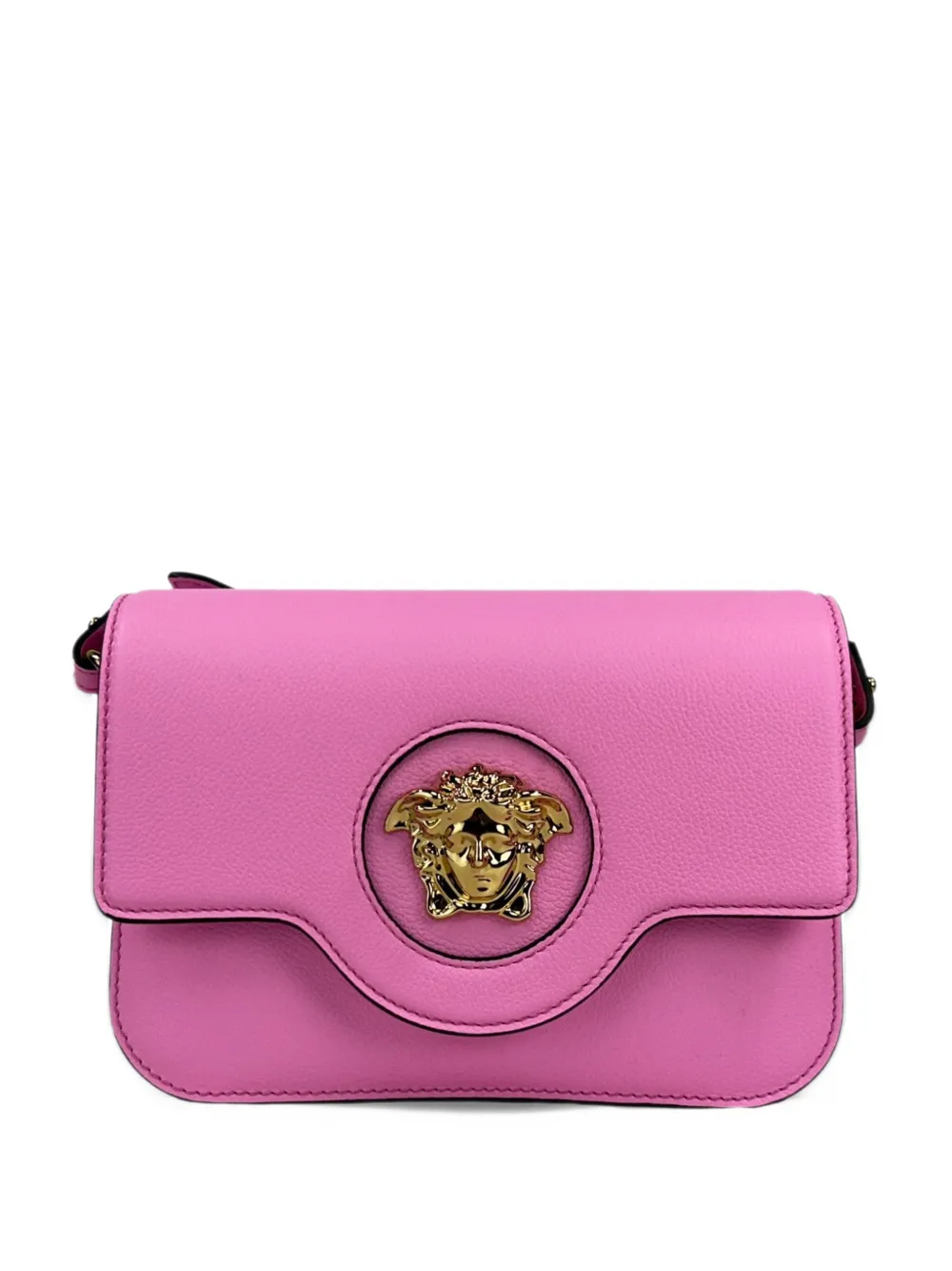 Versace La Medusa logo-plaque cross body bag - Rosa