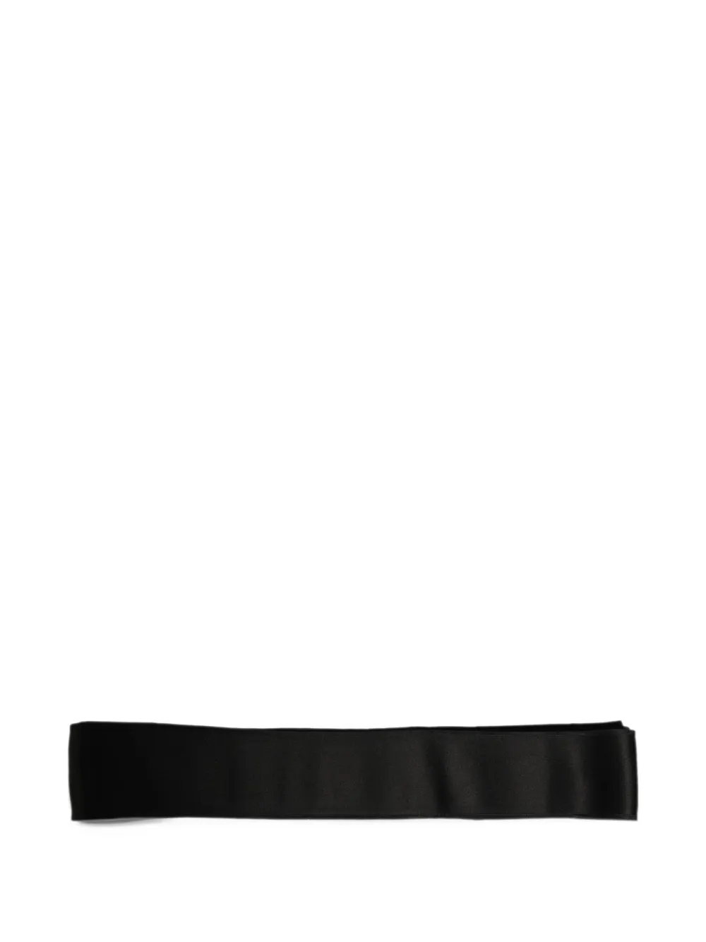 Dolce & Gabbana satin silk belt - Nero