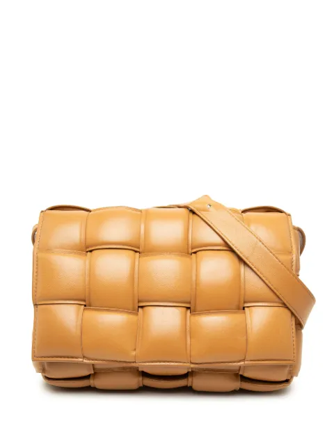 Bottega Veneta Pre-Owned 2012-2026 wattierte Intrecciato Cassette Umhängetasche aus Nappaleder