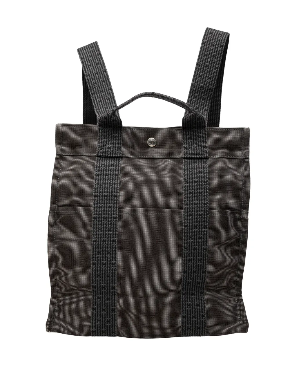 Hermès Pre-Owned 1990-2010 Canvas Herline MM backpack - Grigio