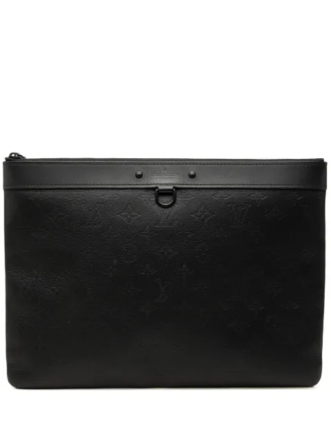 Louis Vuitton Pre-Owned 2019 Monogram Shadow Discovery Pochette clutch bag