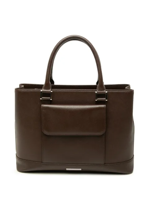 Burberry Pre-Owned 2010-2026 Leather Front Pocket handbag