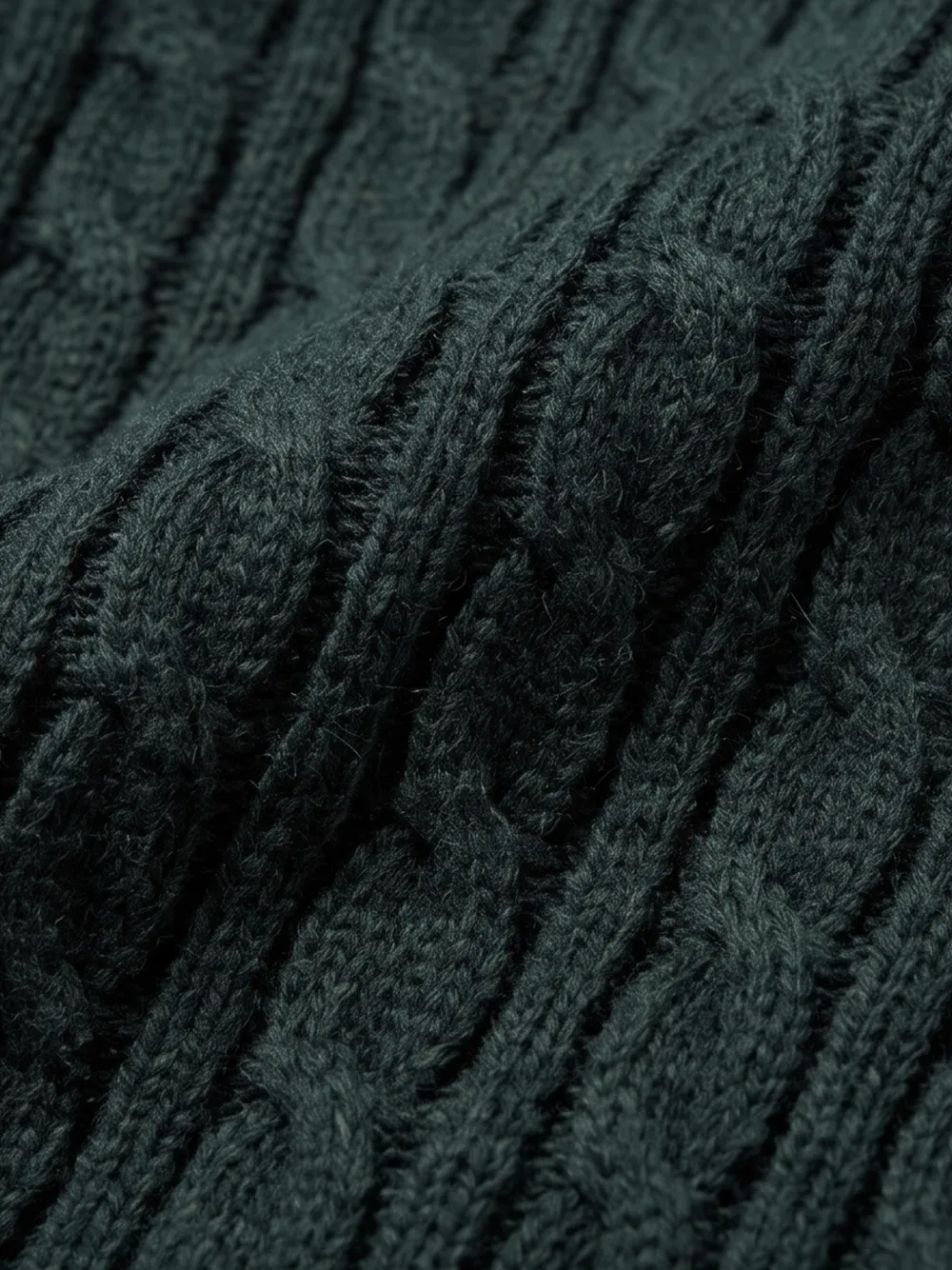 Lacoste Kabelgebreid vest met logopatch Groen