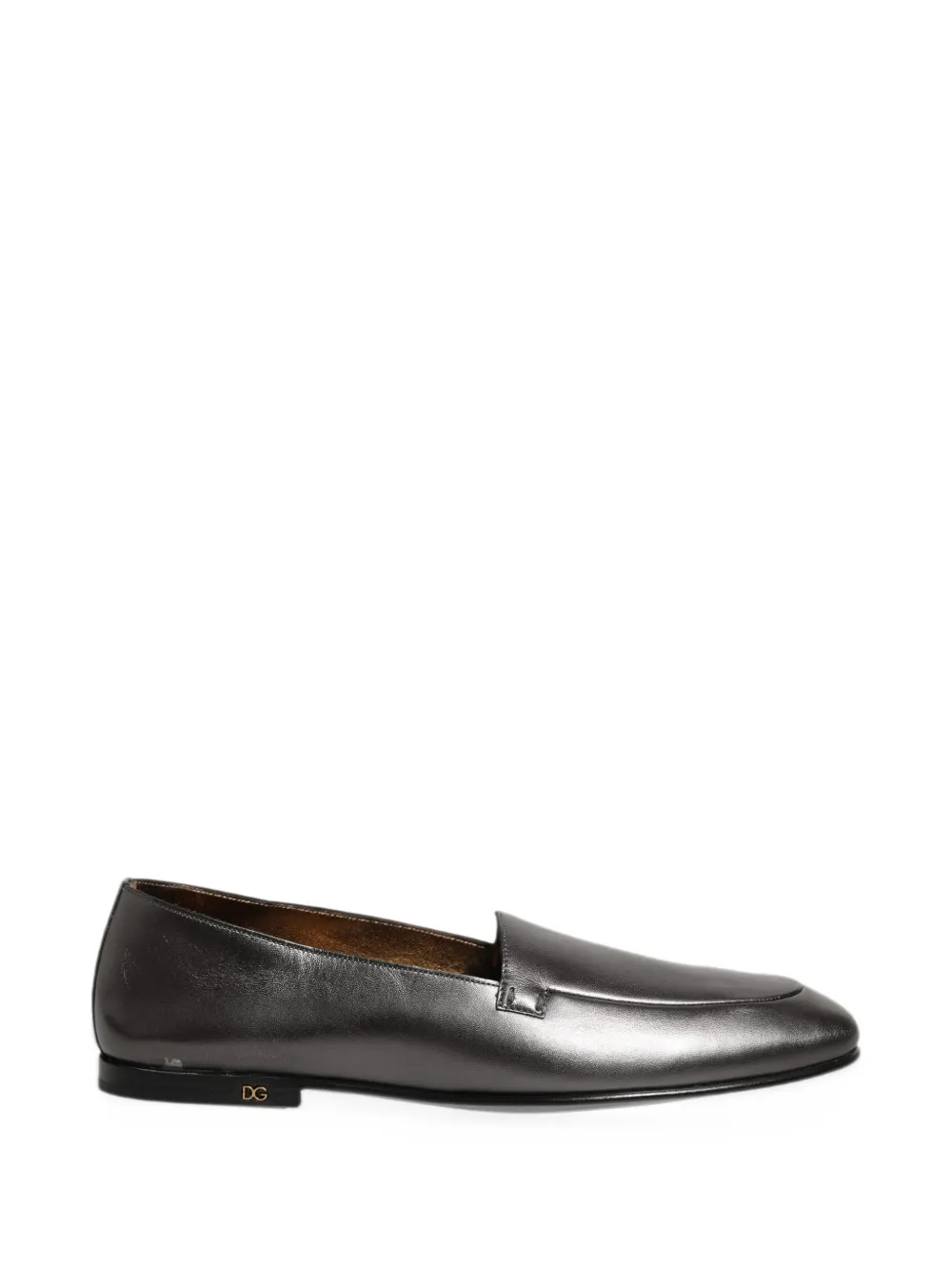Dolce & Gabbana leather loafers - Grigio