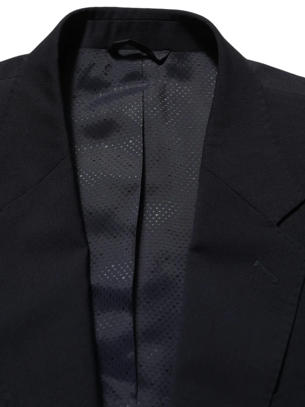 Dolce & Gabbana single-breasted wool blazer Zwart