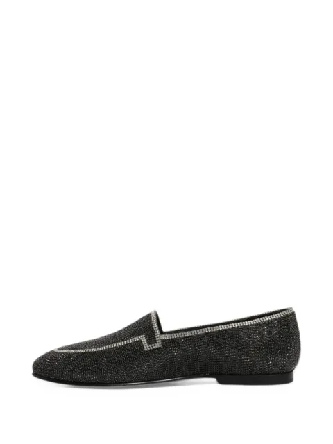 Dolce & Gabbana crystal-embellished loafers
