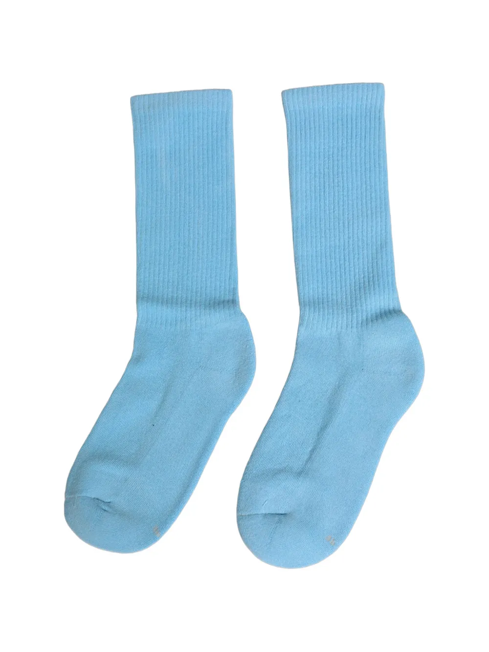 Dolce & Gabbana ribbed-knit mid-calf socks Blauw