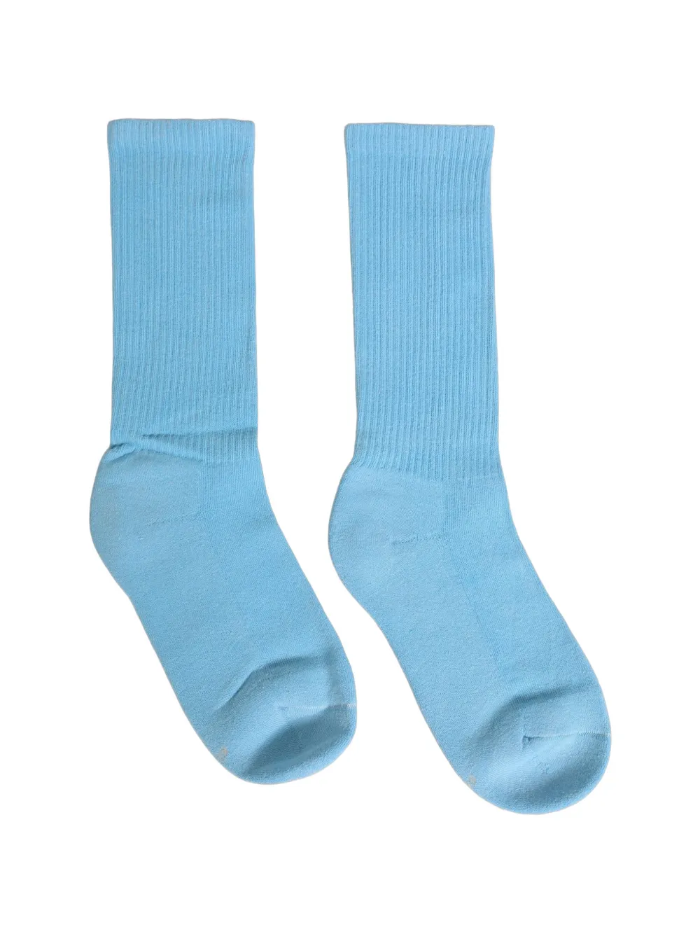 Dolce & Gabbana ribbed-knit mid-calf socks Blauw