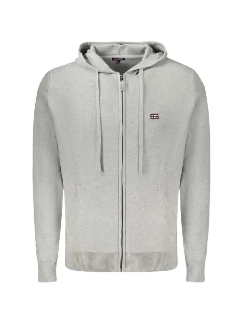 Norwegian Rain zip-up knit hoodie