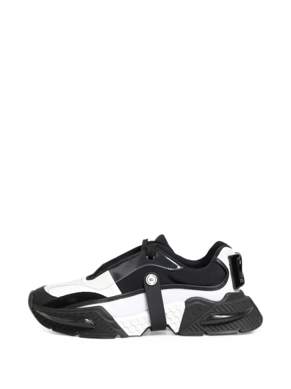 Dolce & Gabbana Airmaster logo-plaque sneakers - Black