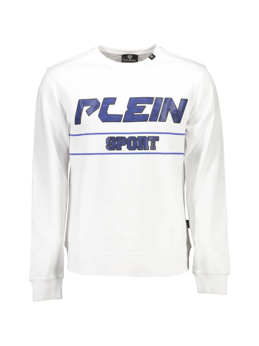 Plein Sport logo-print sweatshirt Wit