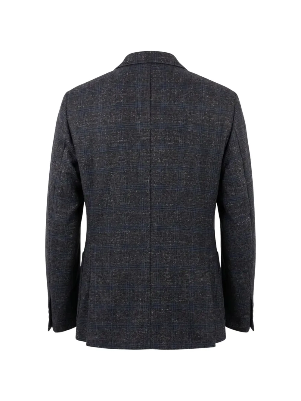 Roberto Pepe Luxury Geruite blazer Grijs