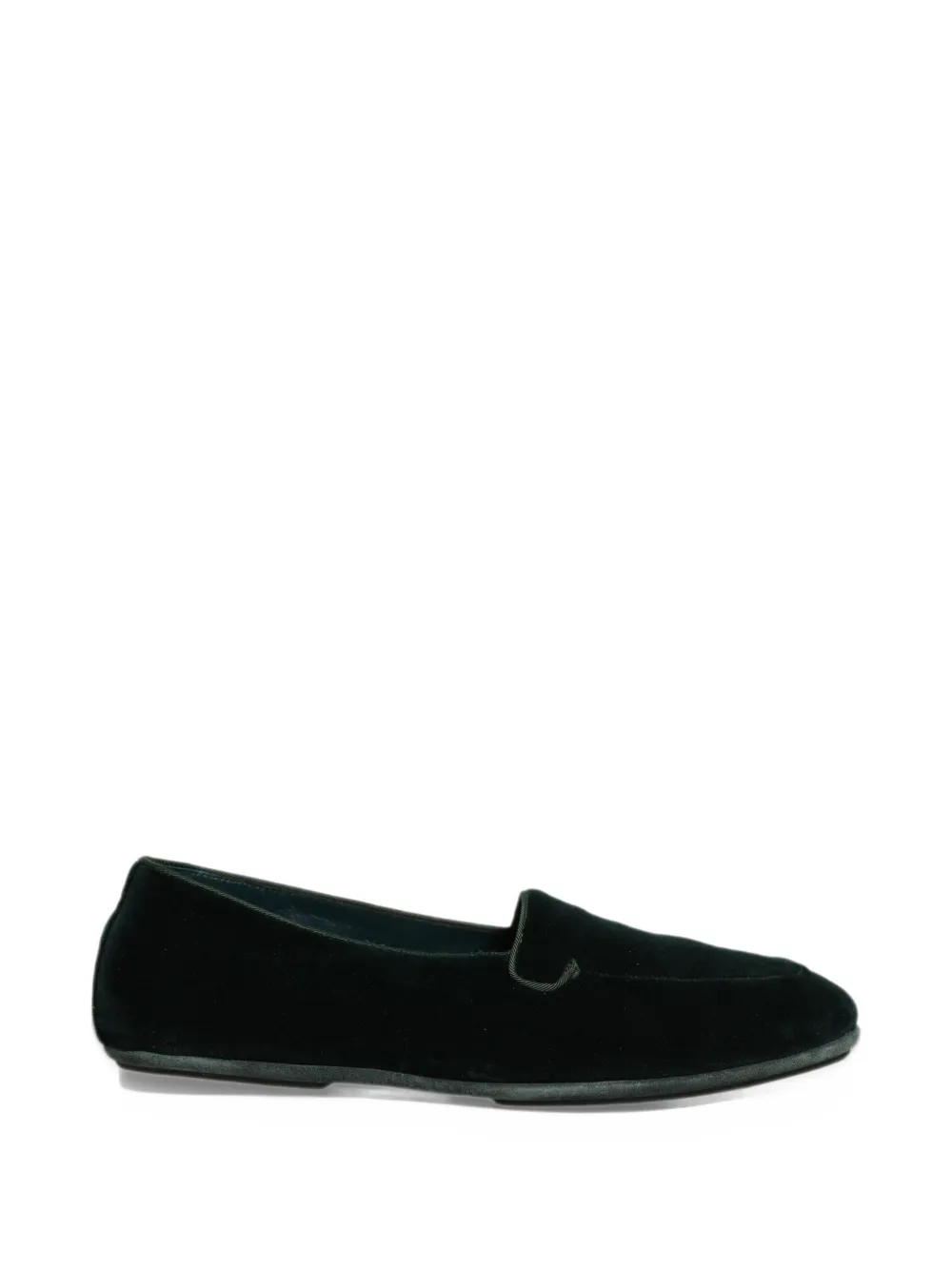 Dolce & Gabbana velvet loafers - Green
