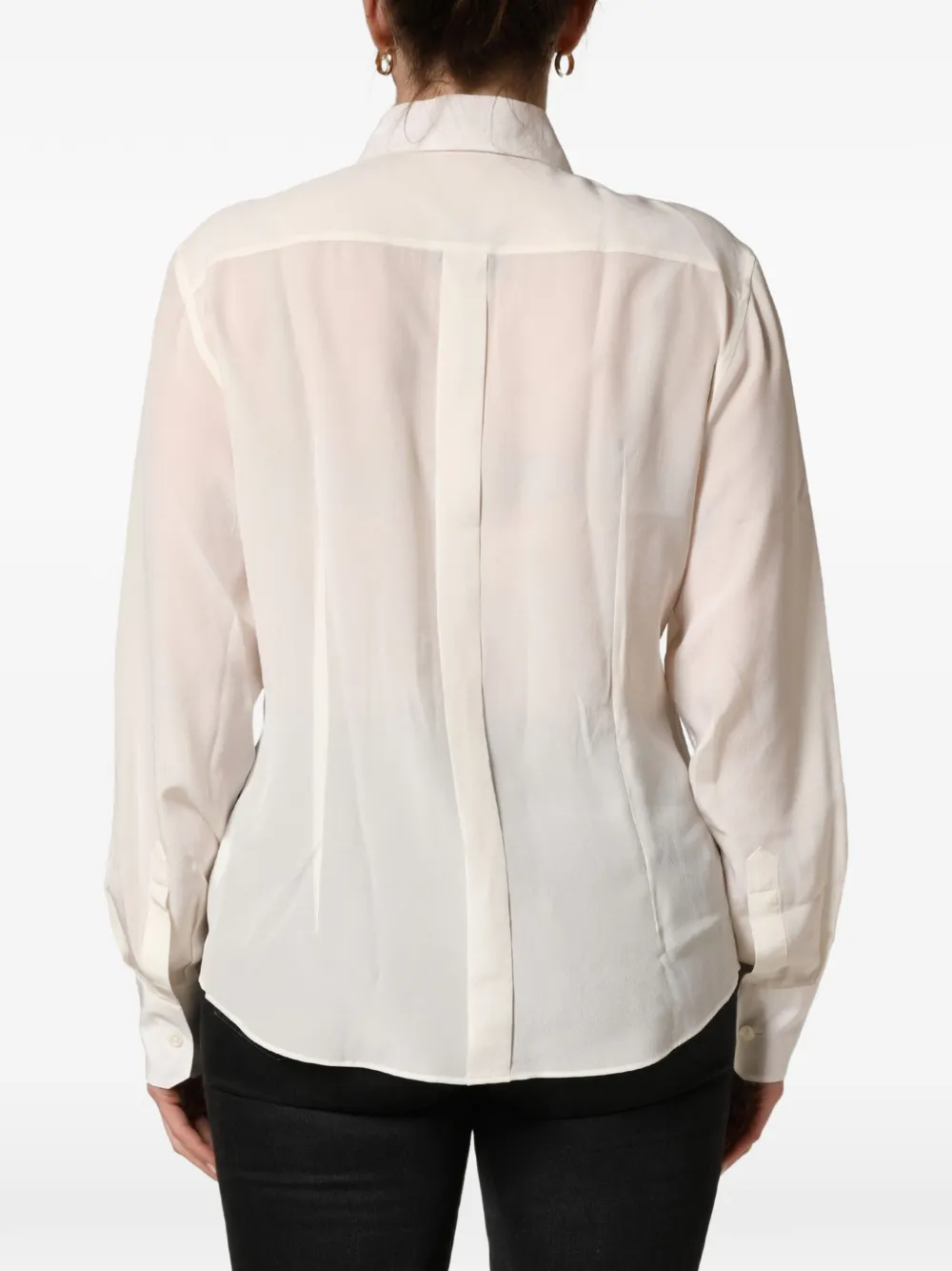 Dolce & Gabbana collared long-sleeve shirt Beige