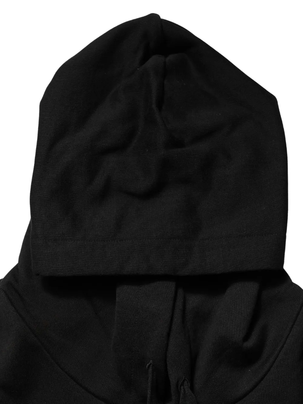 Dolce & Gabbana black cotton hooded sweatshirt Zwart