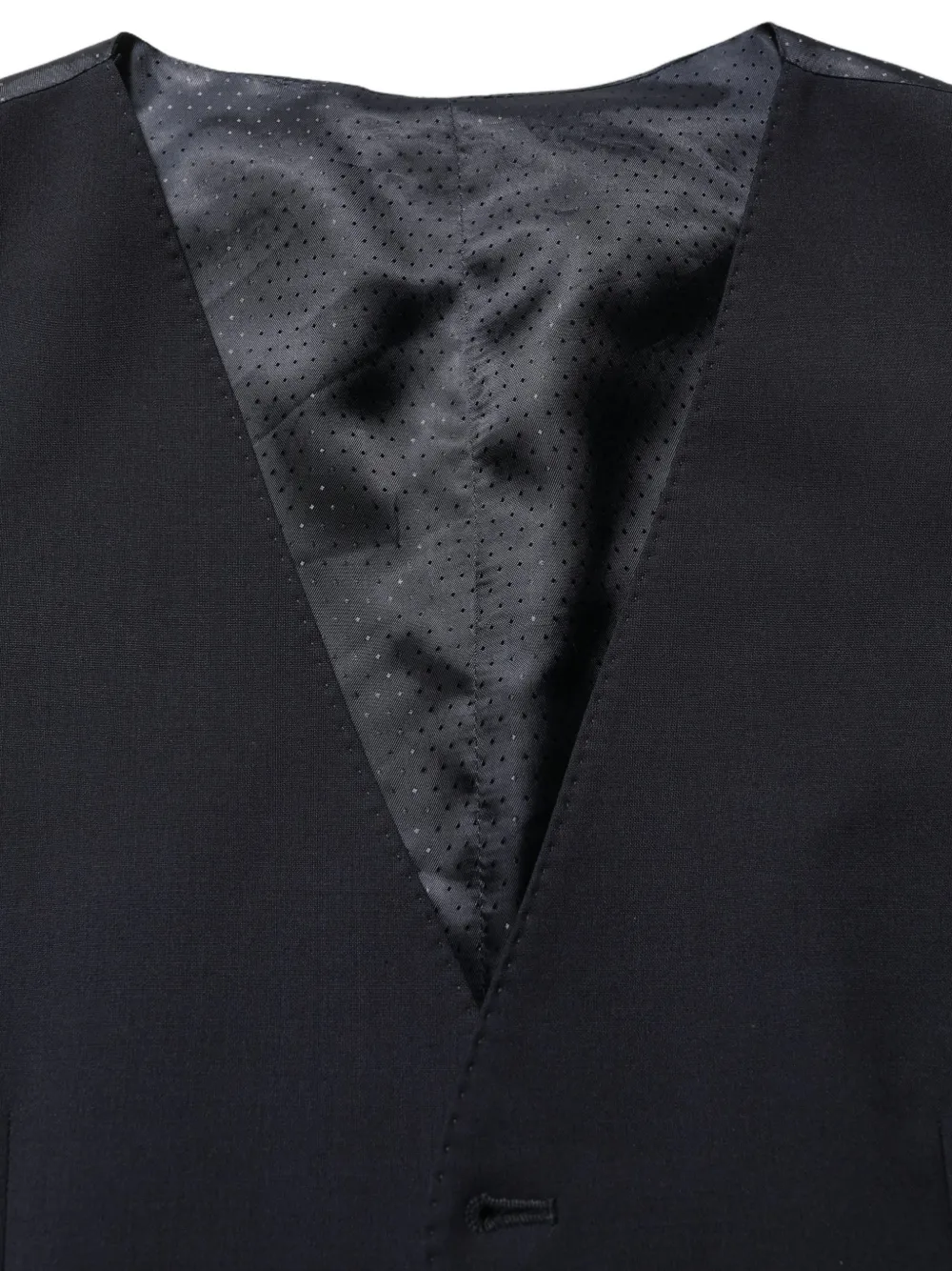 Dolce & Gabbana single-breasted waistcoat Zwart