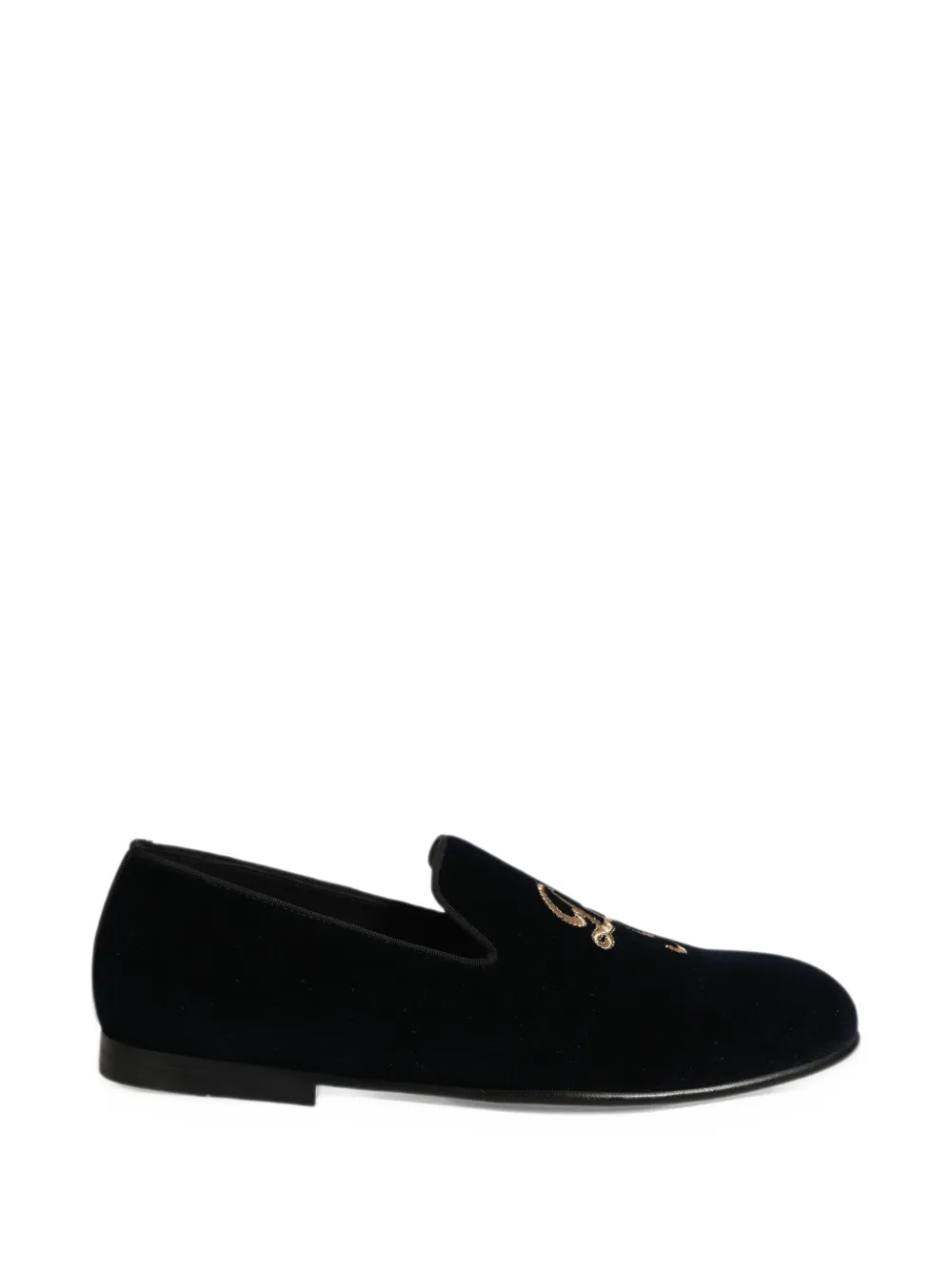 Dolce & Gabbana DG Logo loafers - Blue