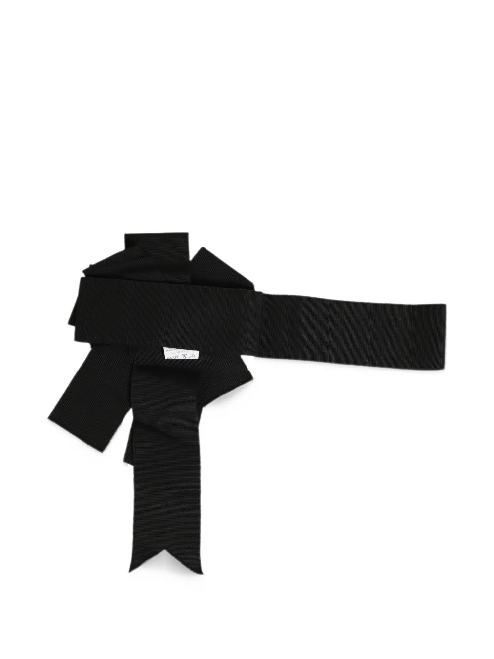 Dolce & Gabbana wrap-around tie belt Zwart
