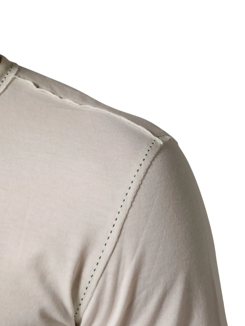 Dolce & Gabbana long-sleeve Henley sweater Beige