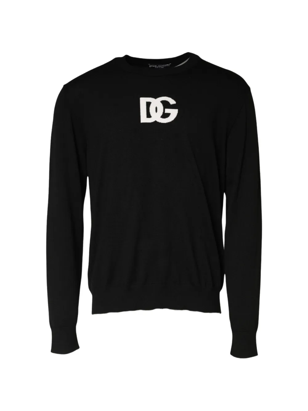 Dolce & Gabbana Sweater met DG-logo Zwart