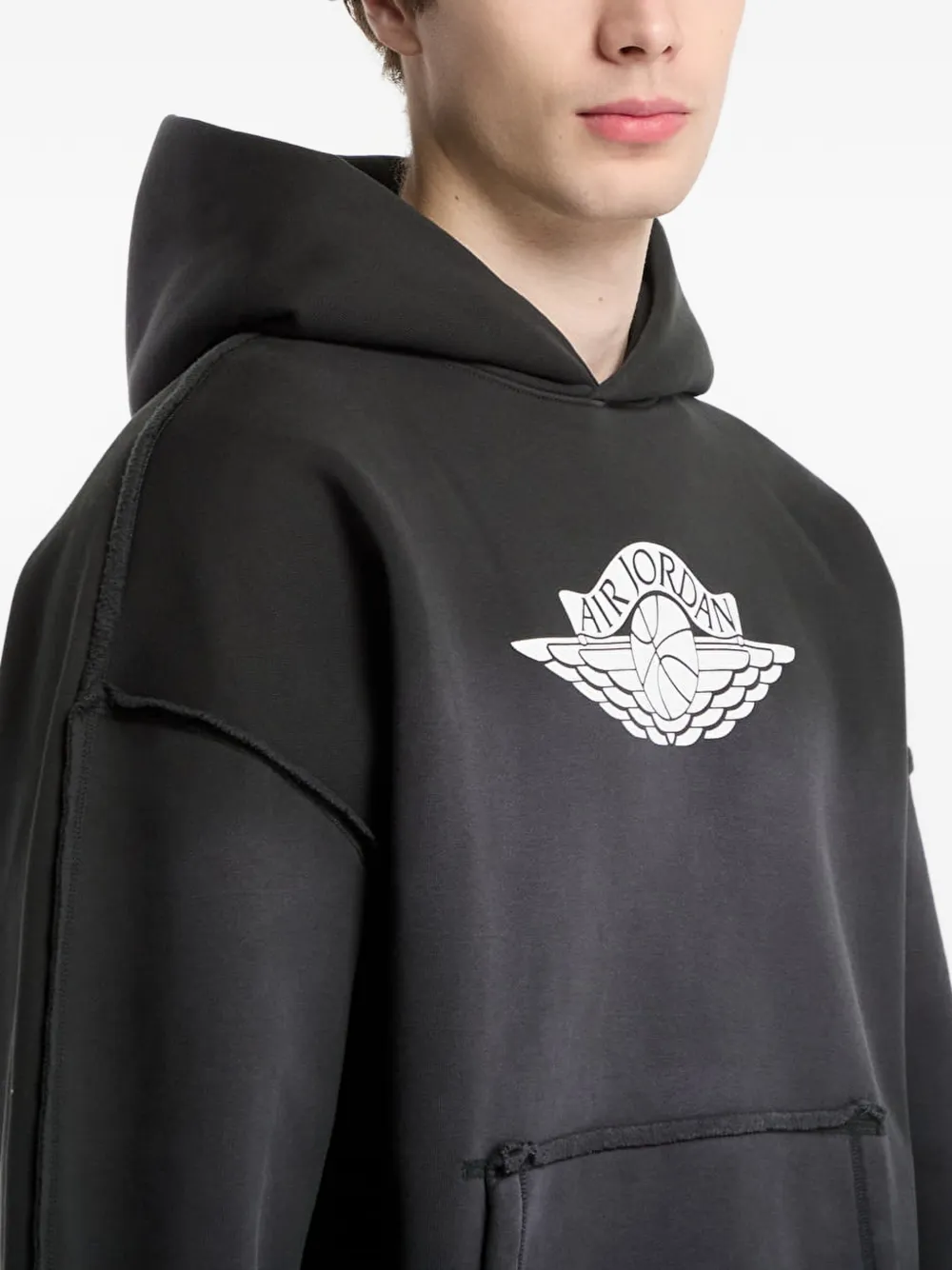 Jordan Flight Wings hoodie Zwart