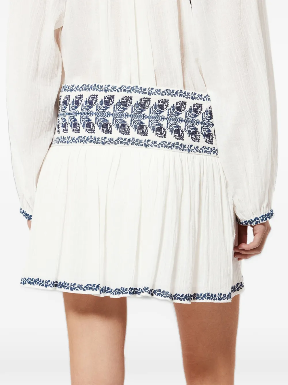 ISABEL MARANT Picadilia skirt Wit
