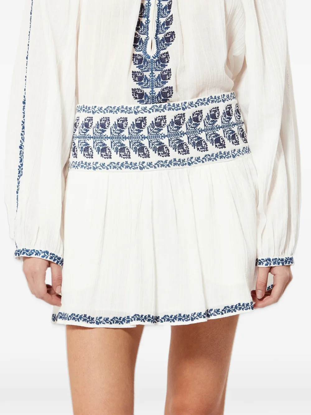 ISABEL MARANT Picadilia skirt Wit