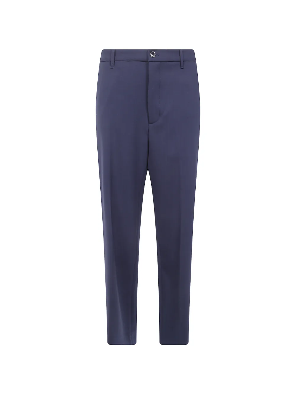 Nine In The Morning Straight wollen broek Blauw