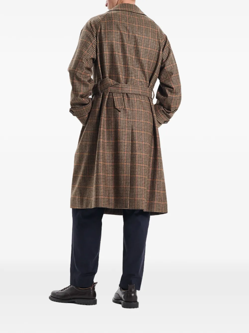 MACKINTOSH 알스턴 더블 브레스트 체크 코트