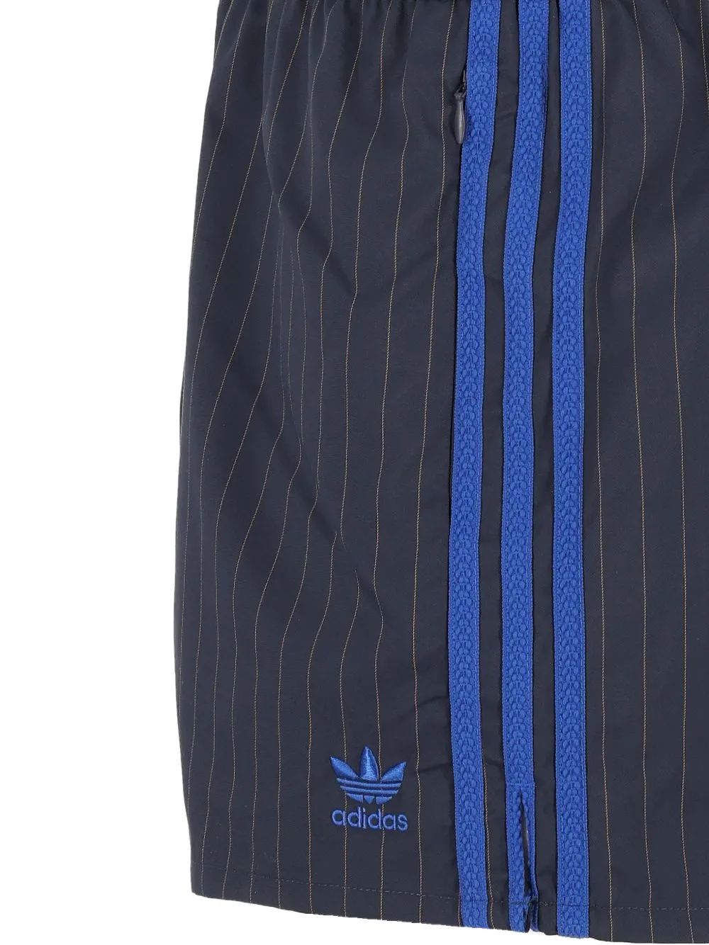 adidas x Wales Bonner pinstripe shorts Blauw