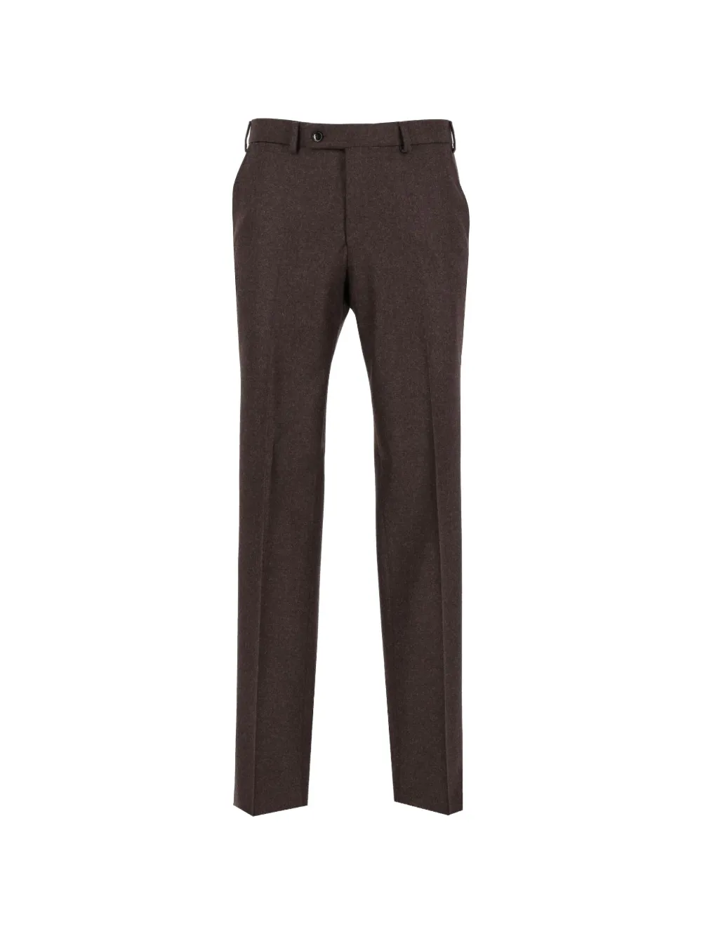 Gabriele Pasini straight-leg flannel trousers - Marrone