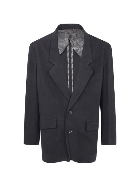 Ziggy Chen raw-edge blazer
