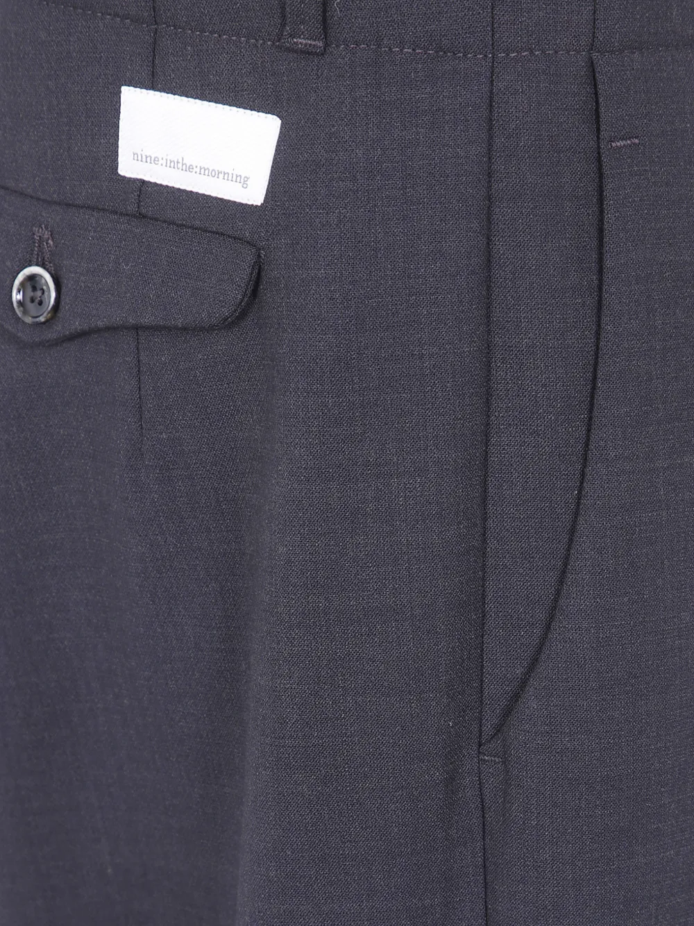 Nine In The Morning Straight broek Blauw